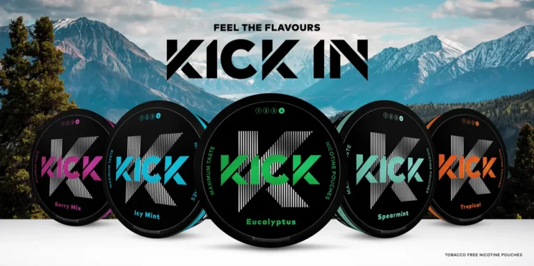 Feel The Flavours Kick Nicotine Pouches