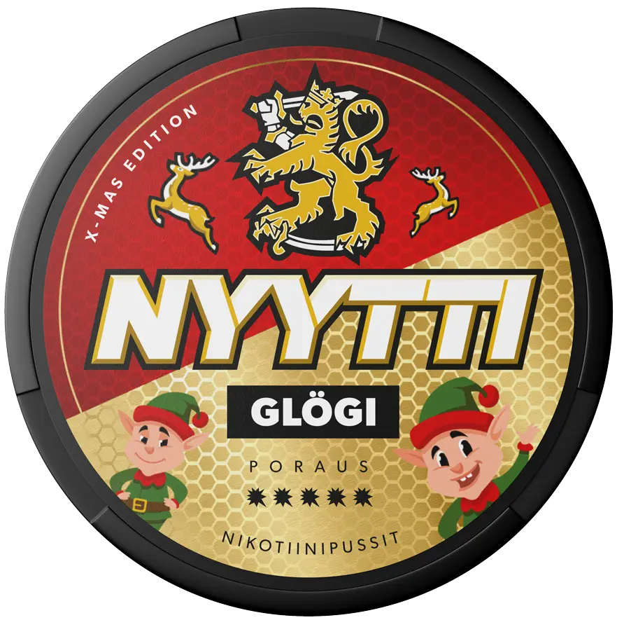 NYYTTI Glögi Nikotiinipussit